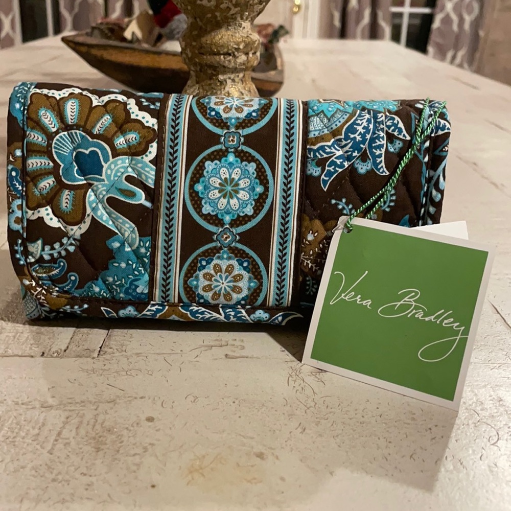 Vera Bradley Trifold Quilted Wallet